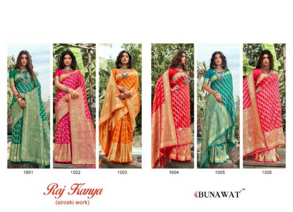 Bunawat Raj Kanya Heavy Banarasi Silk Saree Collection